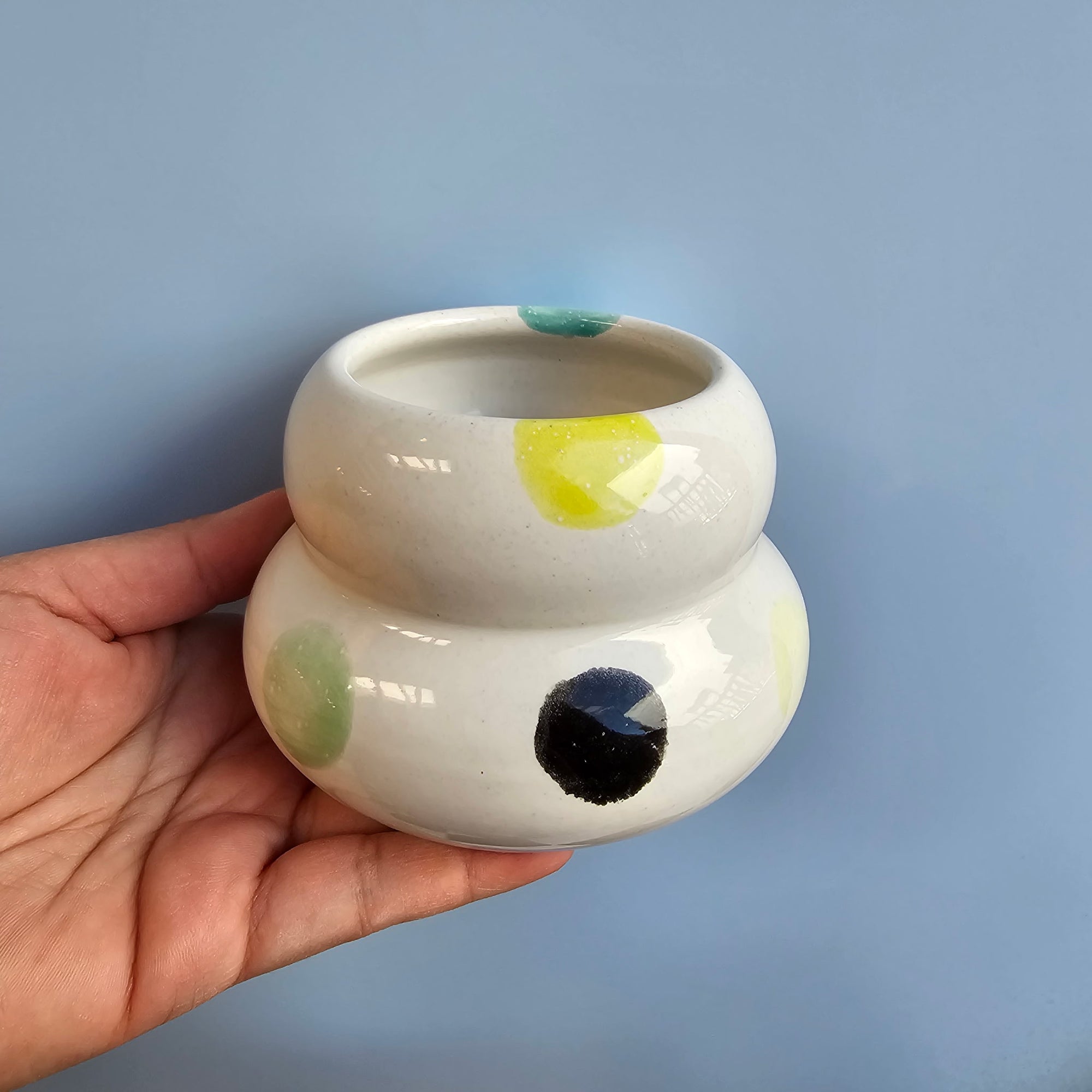 RAINBOW POLKADOT VENUS CUP