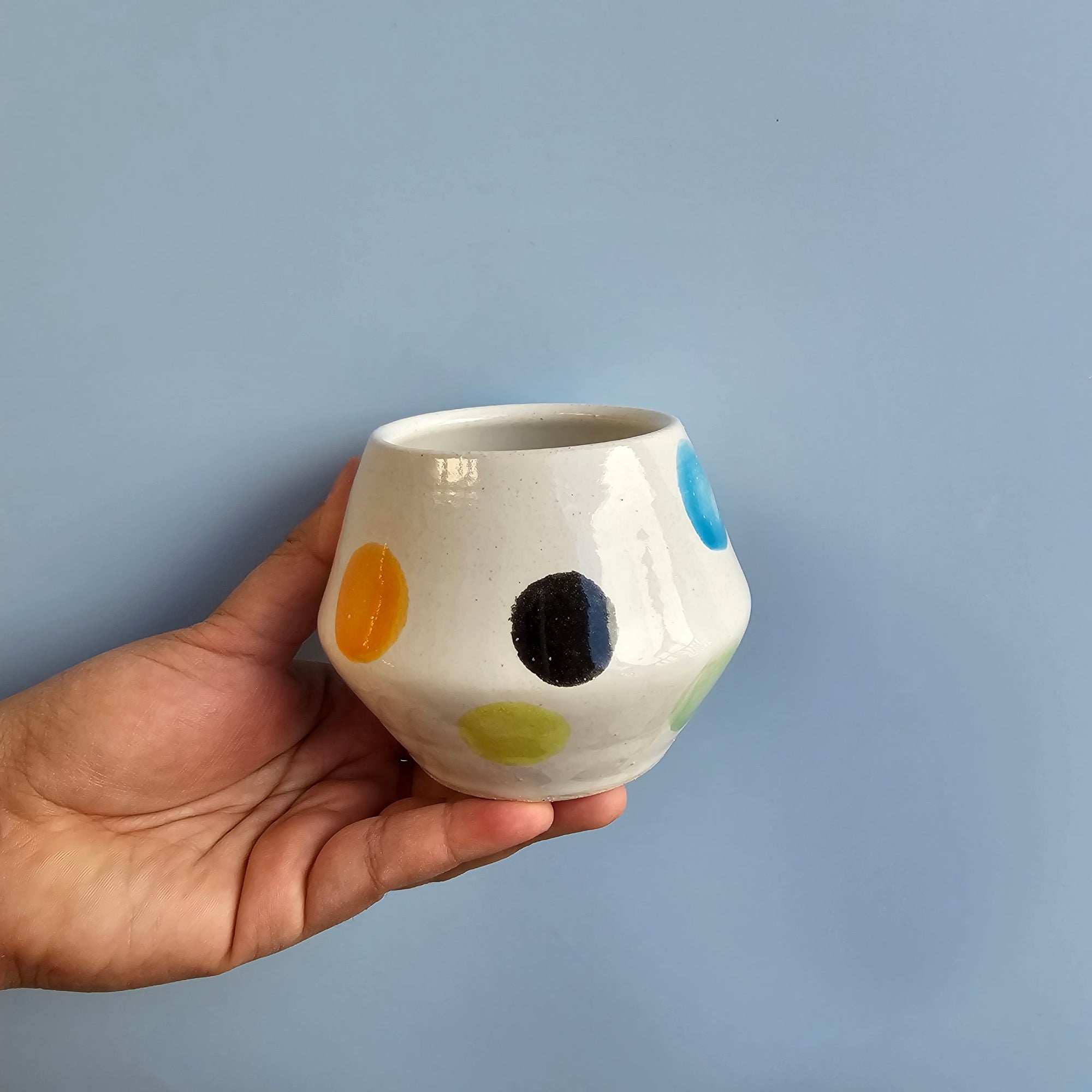 RAINBOW POLKADOT UFO CUP