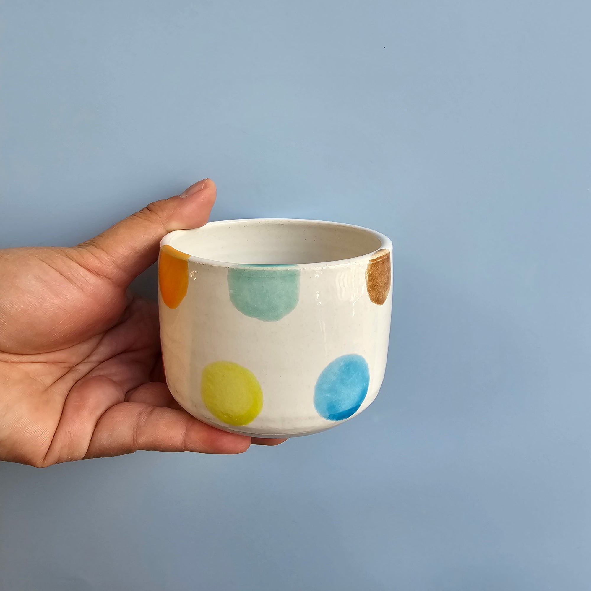 RAINBOW POLKADOT LIL CUP