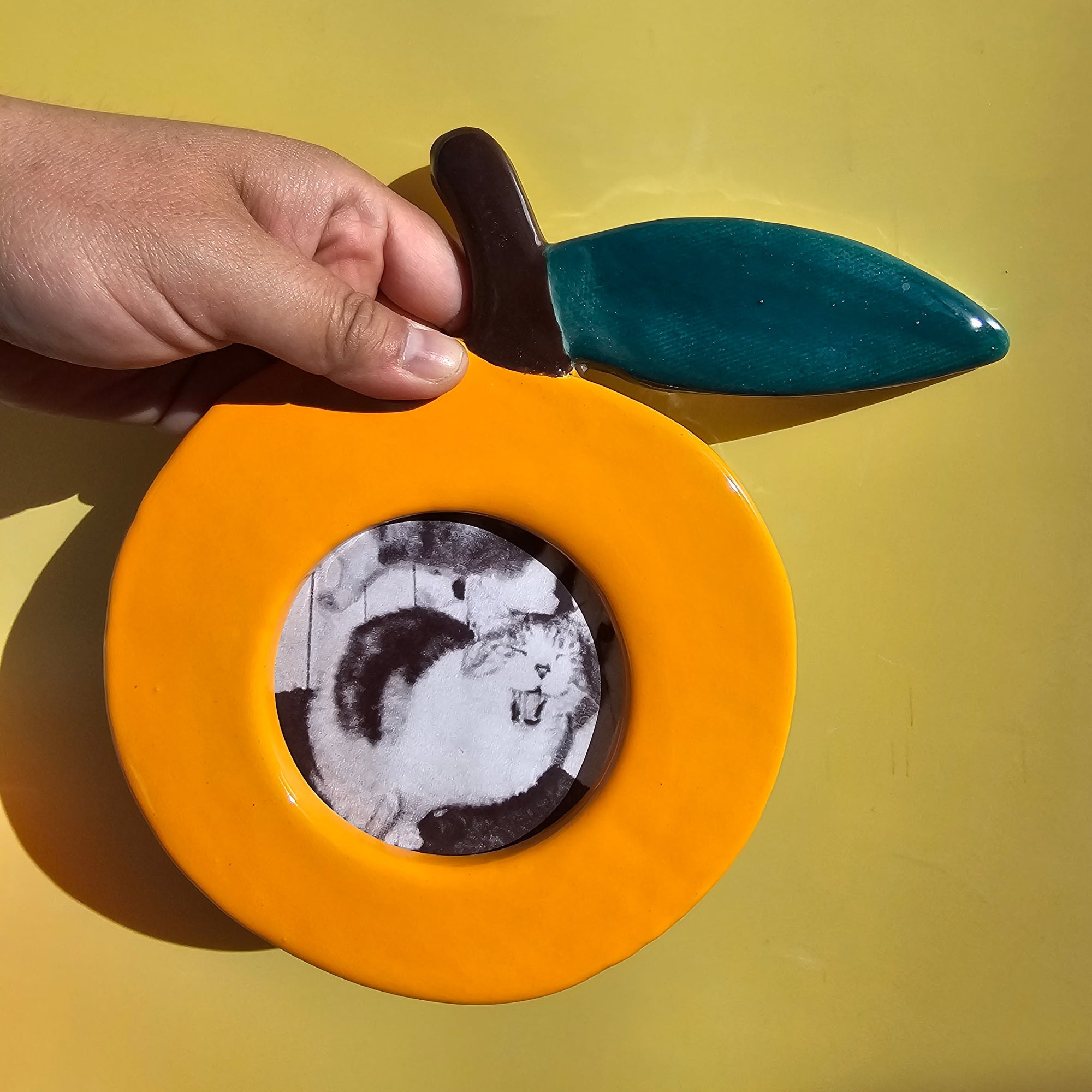 ORANGE PICTURE FRAME