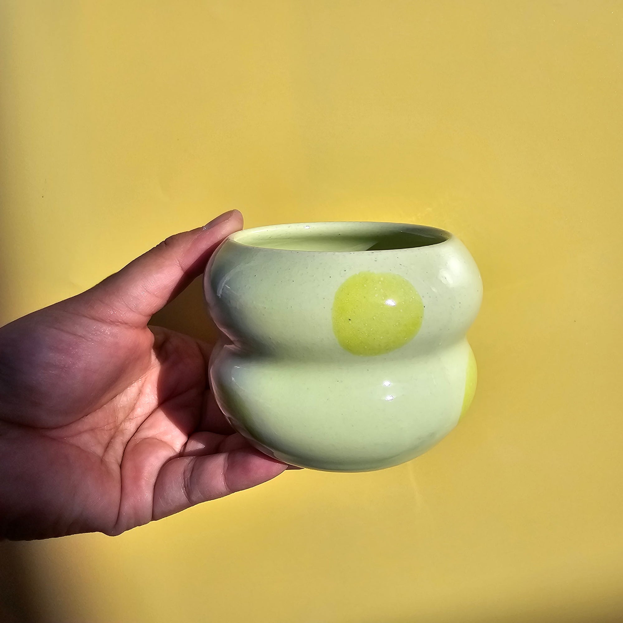 MINTY POLKADOT VENUS CUP
