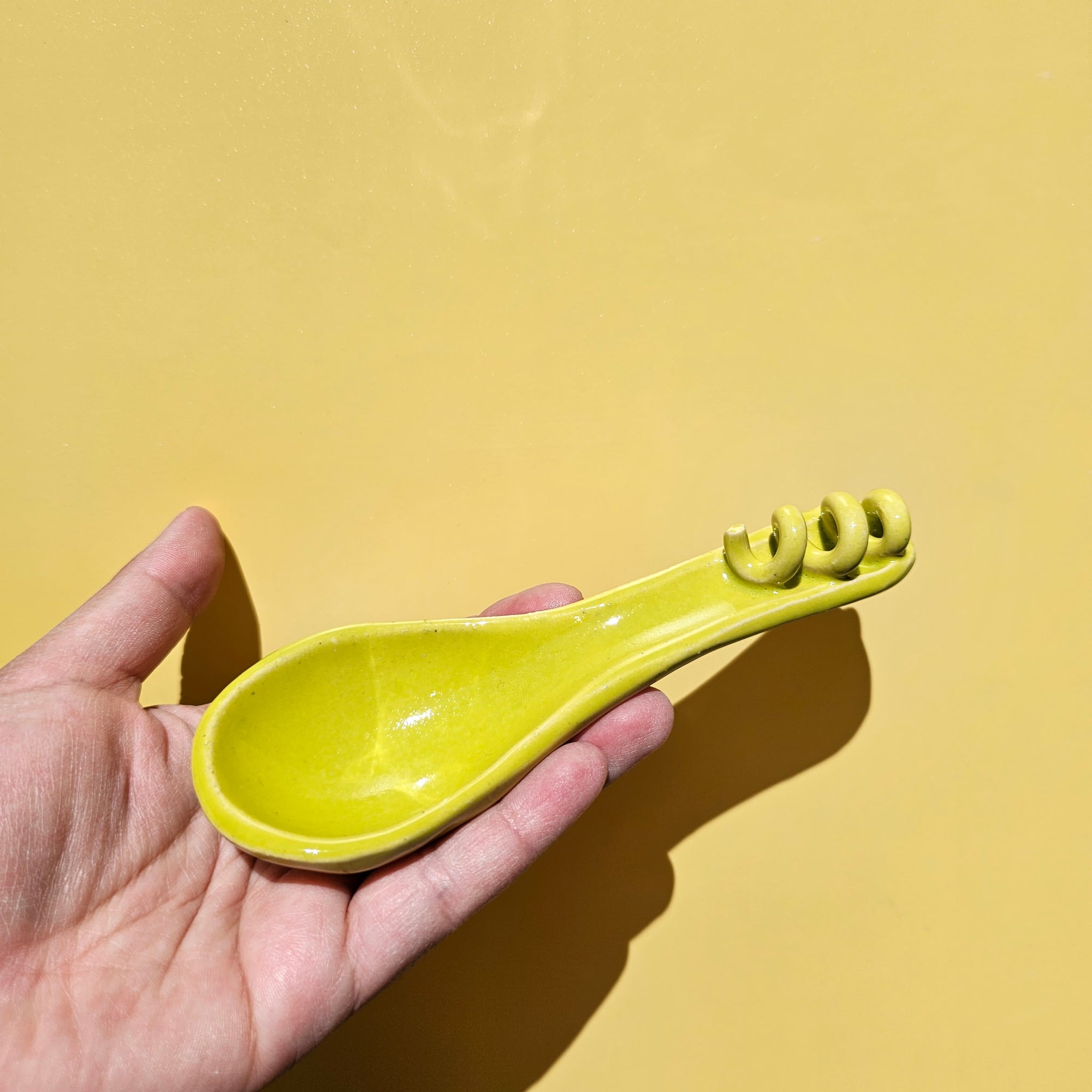SUNNY CORKSCREW SOUP SPOON!