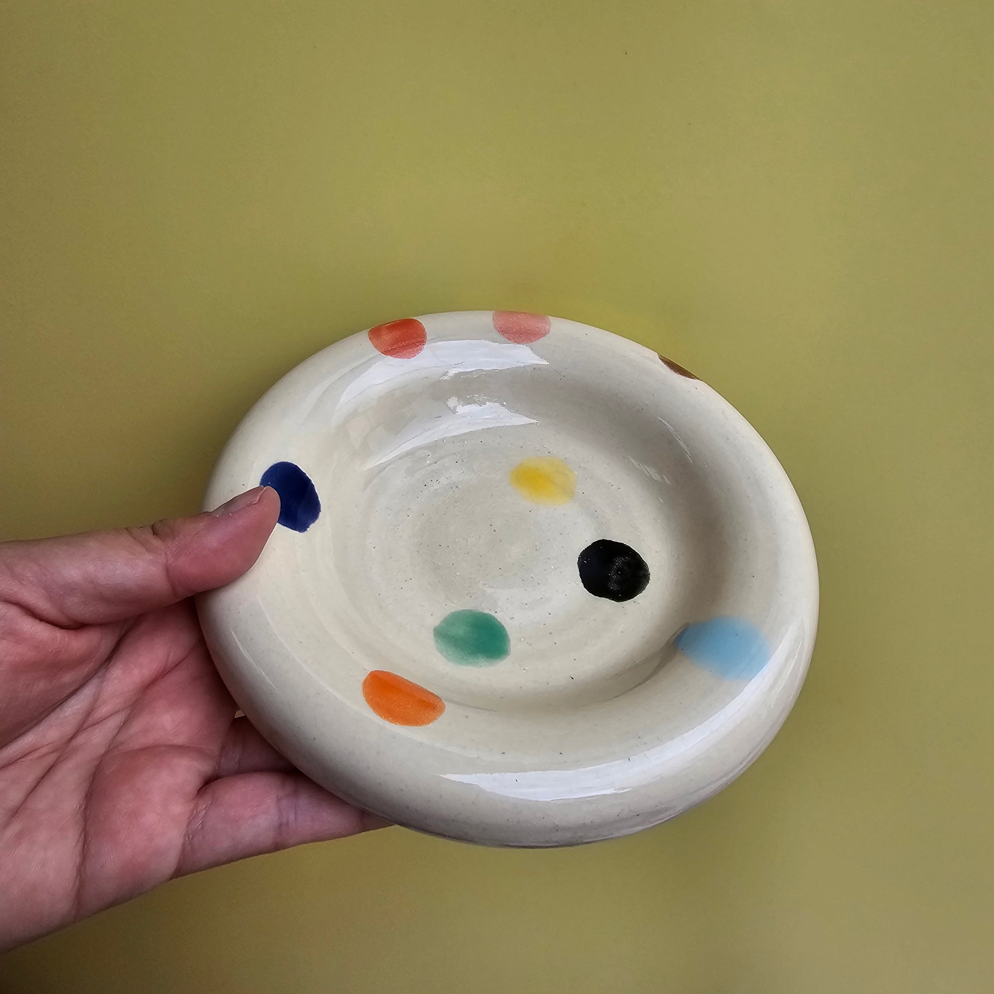 CIRCUS DOTS CHUBBY DISH
