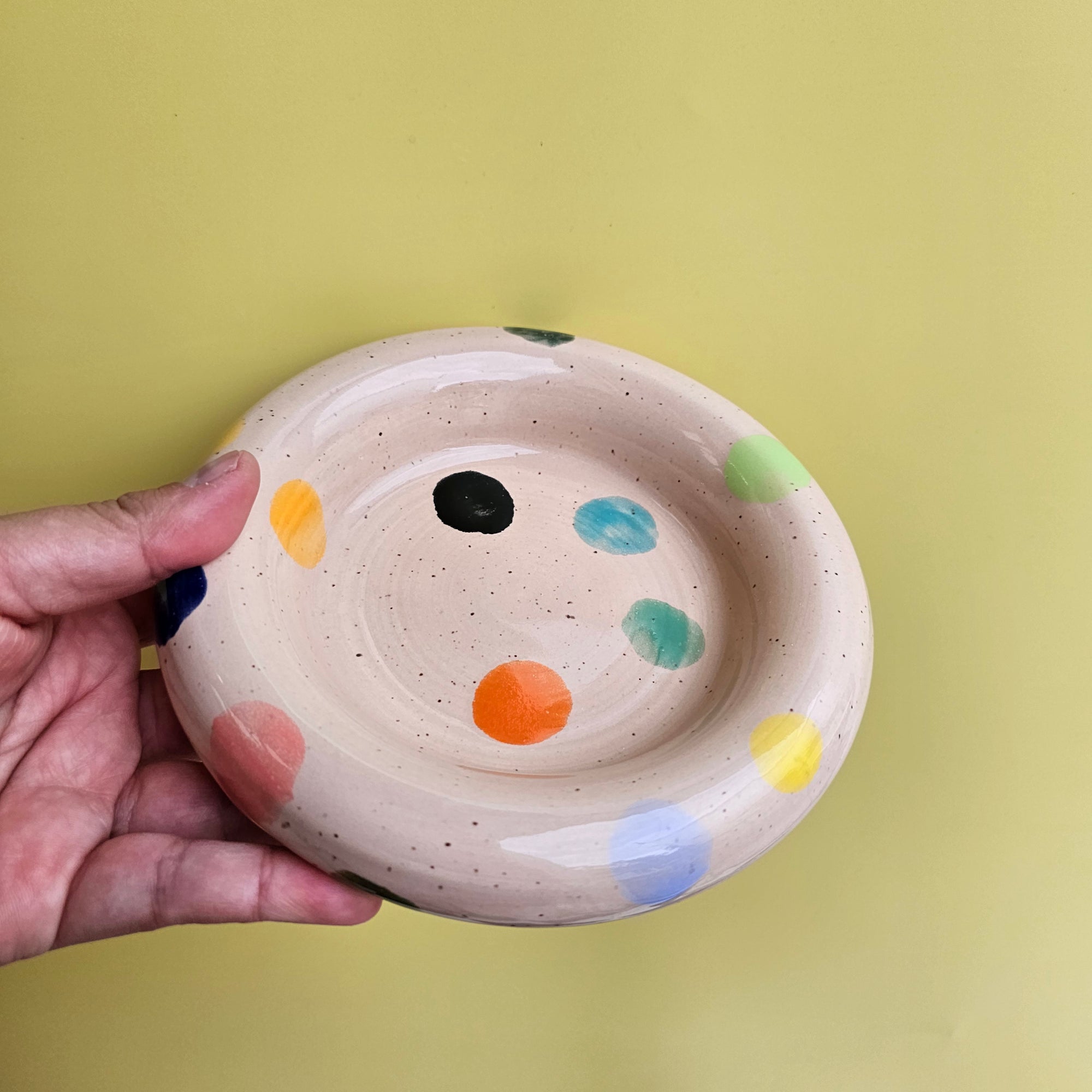 CIRCUS DOTS CHUBBY DISH