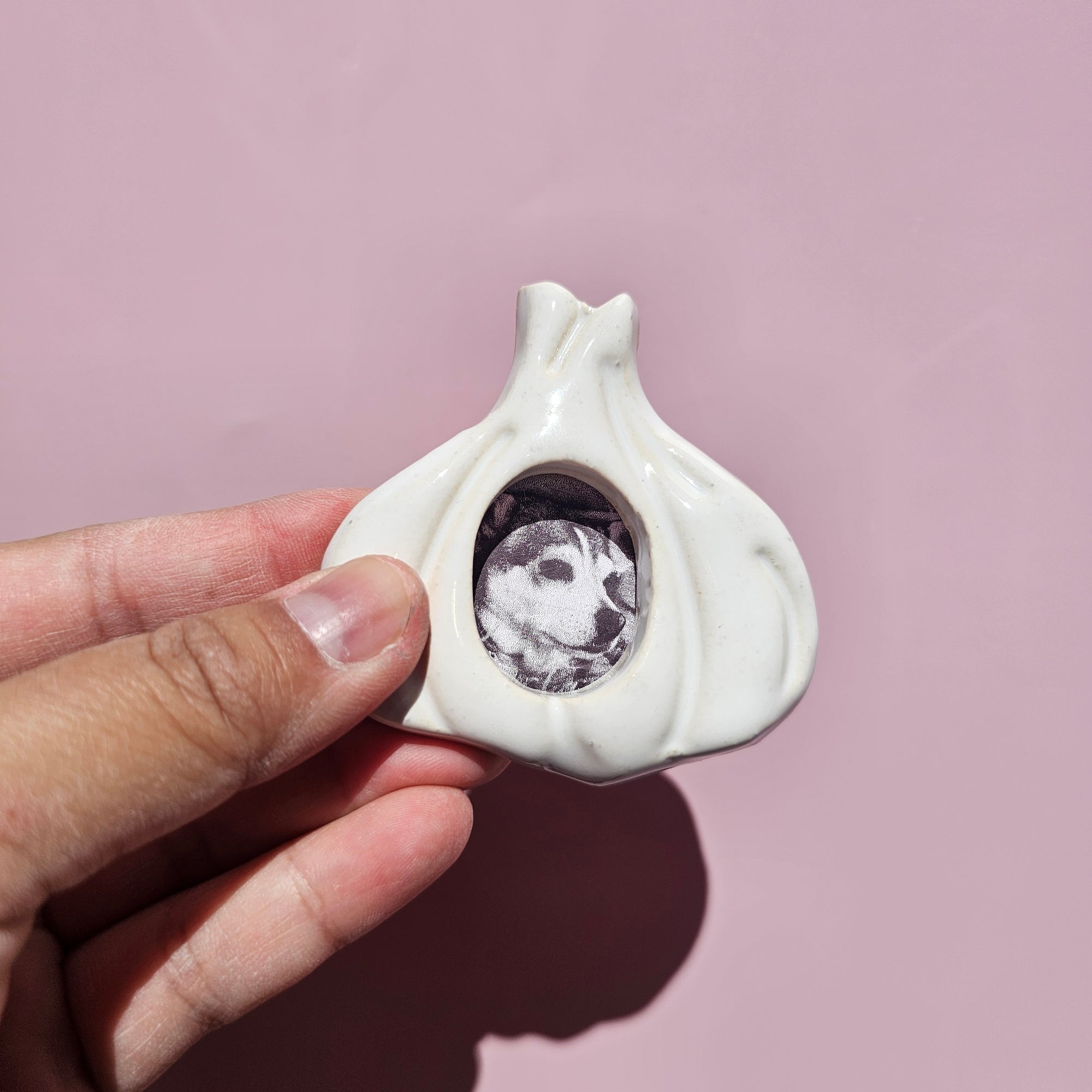 WHITE GARLIC MINI FRAME