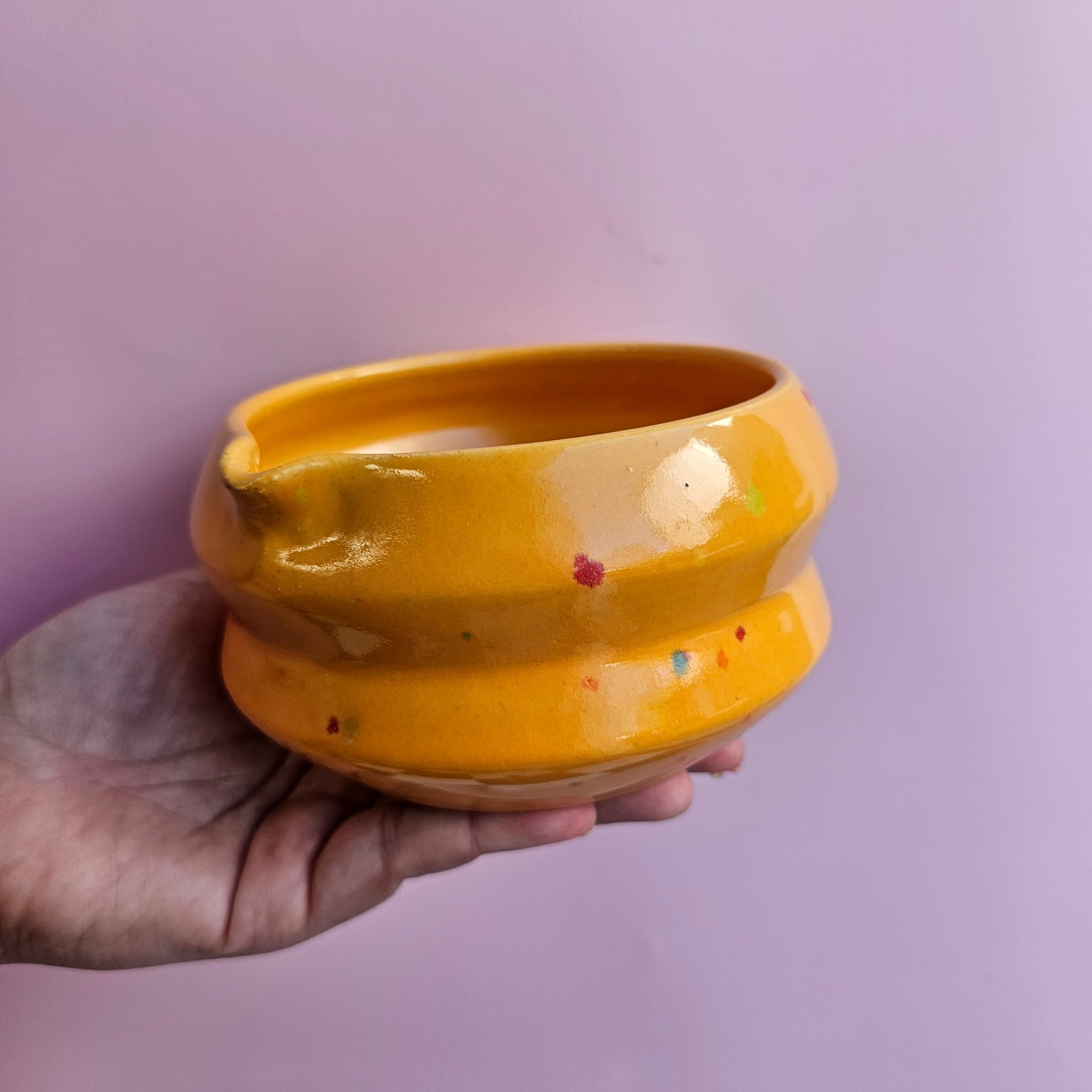 MANGO SPRINKLE ANGLES MATCHA BOWL