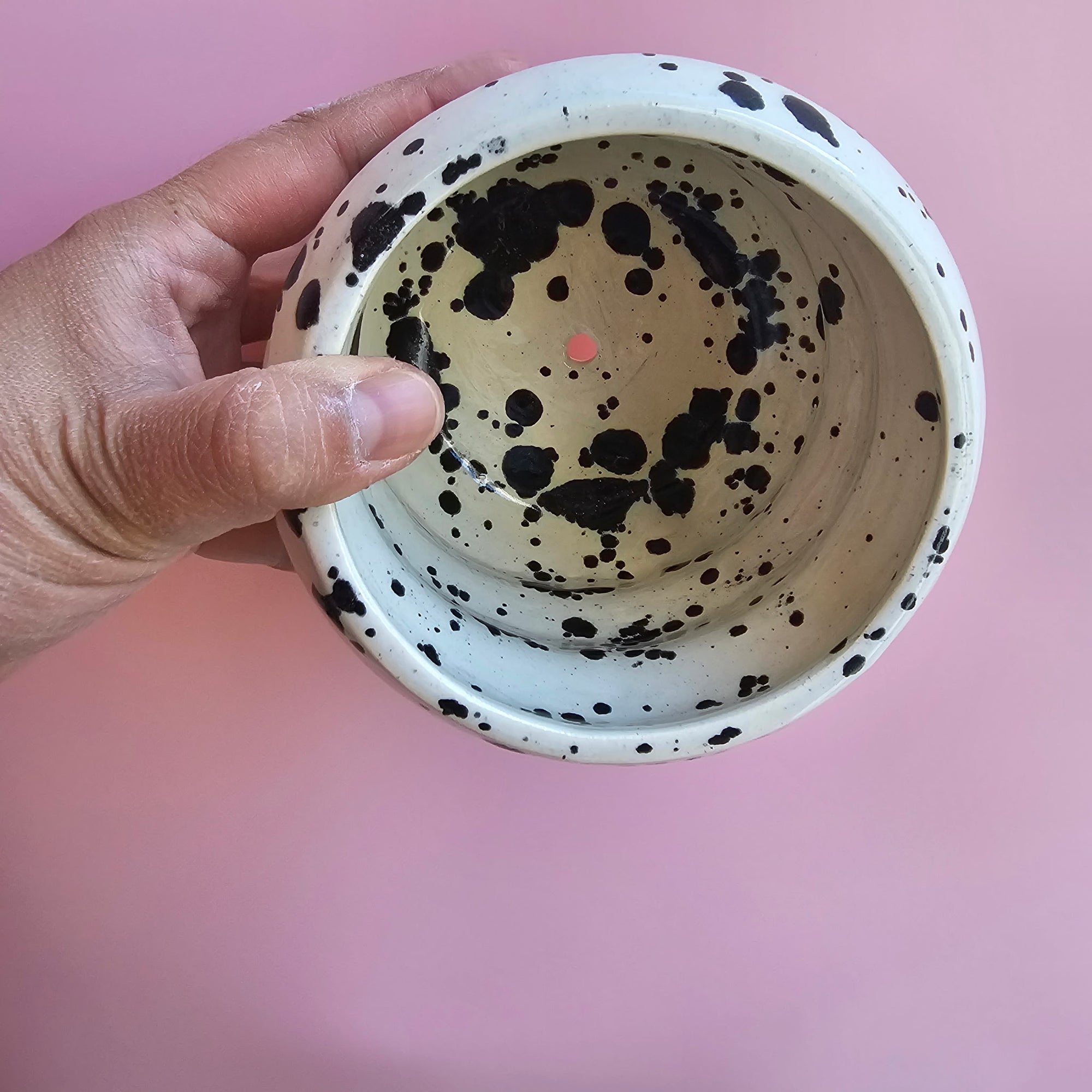MOO JUMBO MUG SIZED ZIGZAG PLANTER