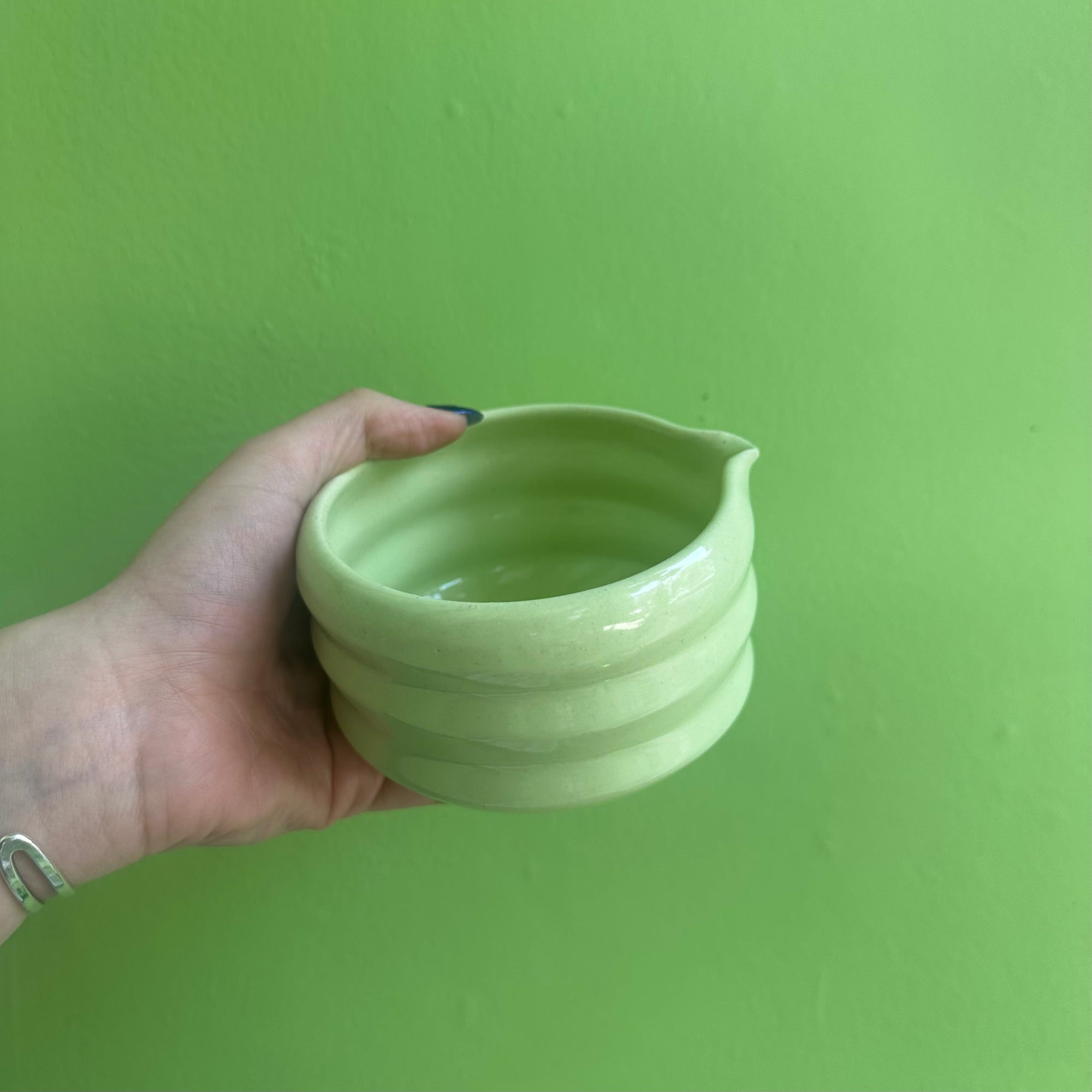 MINT CHIP ZIGZAG MATCHA BOWL!