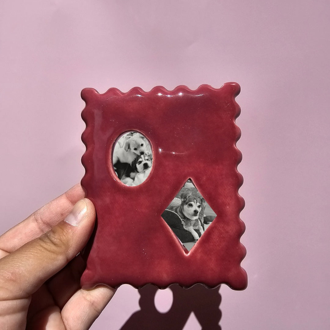 WINE DOUBLE MINI FRAME