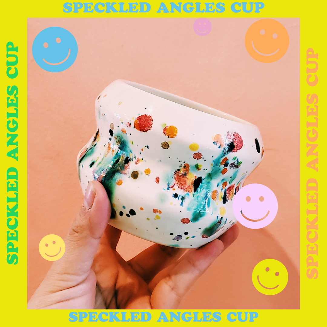 PREORDER CAKE ANGLE CUP • 🪻✨️🌷🌈PRE-ORDER 4-6 WEEKS